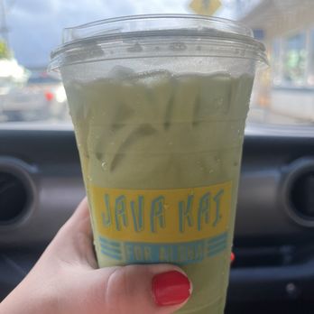 Java Kai Kauai - Iced green tea latte - Breakfast & Brunch Near Me - Kapaa, Hawaii