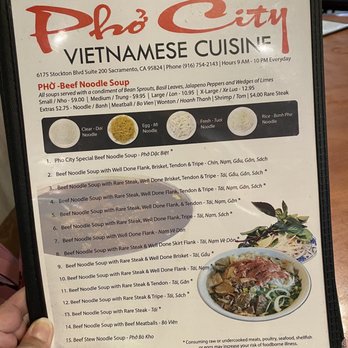 Pho City - 05.20.21 PHO Beef Noodle Soup - Vietnamese Near Me - Sacramento, California Pho City - 05.20.21 PHO Beef Noodle Soup - Vietnamese Near Me - Sacramento, California