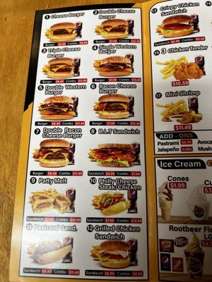Menu photo 8 Frosty N Burgers Stockton, CA