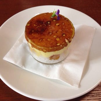 MW Restaurant - Lilikoi creme brûlée - New American Near Me - Honolulu, Hawaii
