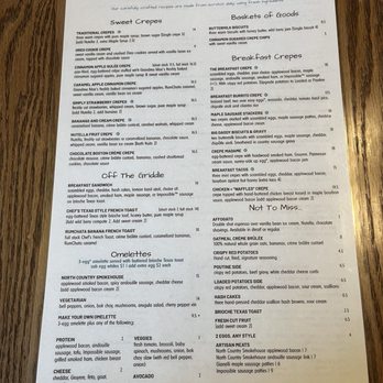 Simply Crepes Pittsford - Menu - Breakfast & Brunch Near Me - Pittsford, New York