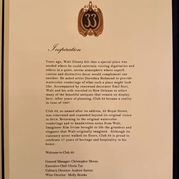 Club 33 - Special Menu as of 12/21/25 - French Near Me - Anaheim, California Club 33 - Special Menu as of 12/21/25 - French Near Me - Anaheim, California