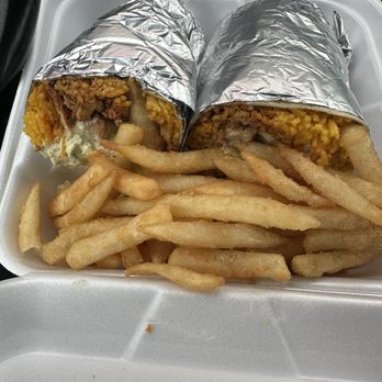 Sandwich King - Buffalo Chicken burrito- holy massive portions!! And it was so tasty!! Great flavors!! - Sandwiches Near Me - Mounds View, Minnesota