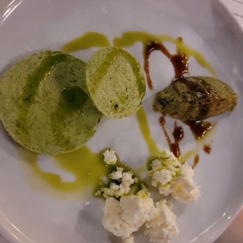 Joon - Complimentary herb butter, feta cheese, and olive dip served with bread at beginning of the meal - Persian/Iranian Near Me - Vienna, Virginia