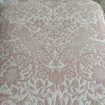 Sugar's Upholstery - Reupholstered ottoman for bathroom vanity - Furniture Reupholstery Near Me - Los Angeles, California Sugar's Upholstery - Reupholstered ottoman for bathroom vanity - Furniture Reupholstery Near Me - Los Angeles, California