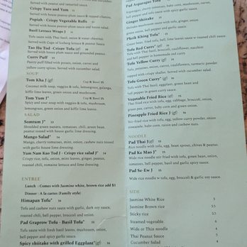 Charm Thai Bistro - Vegetarian Menu - Thai Near Me - Oakland, California Charm Thai Bistro - Vegetarian Menu - Thai Near Me - Oakland, California
