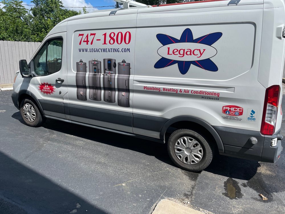 Slide of Legacy Plumbing Heating & Air