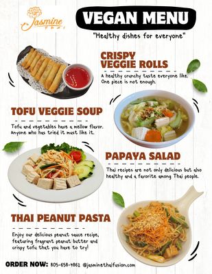 Menu photo 1 Jasmine Thai Restaurant Ventura, CA