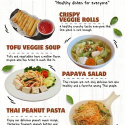 Jasmine Thai Restaurant - Vegan Menu