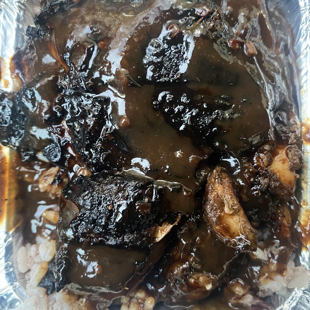 The Original Caribbean King - Small jerk chicken bowl. - Food Trucks Near Me - Brooklyn, New York