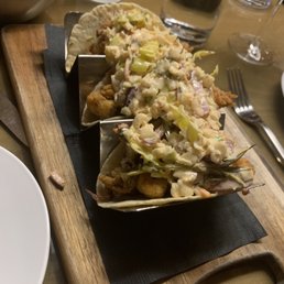 Crawfish tacos
