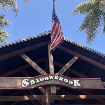 Shadowbrook - Shadowbrook sign at the top - American Near Me - Capitola, California