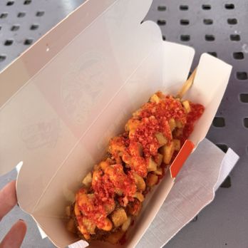 Two Hands Corn Dogs - Potato Dog - Fast Food Near Me - Tustin, California Two Hands Corn Dogs - Potato Dog - Fast Food Near Me - Tustin, California