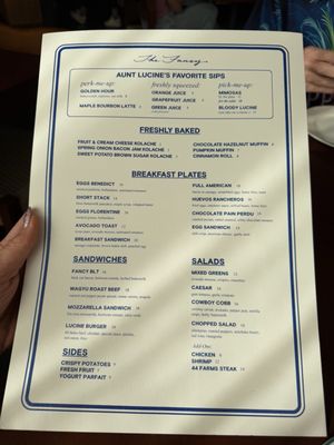 Menu photo 1 The Fancy Galveston, TX Menu photo 1 The Fancy Galveston, TX