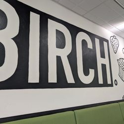 Birch Provisions - Back wall