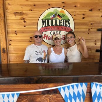 Muller's Famous Fried Cheese Cafe - German Near Me - Helen, Georgia