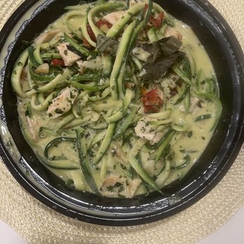 Posto 22 - Zucchini Pesto with sun dried tomato and chicken - Italian Near Me - New Rochelle, New York Posto 22 - Zucchini Pesto with sun dried tomato and chicken - Italian Near Me - New Rochelle, New York