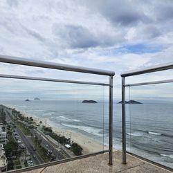Praia da Barra da Tijuca - The view from my hotel rooftop