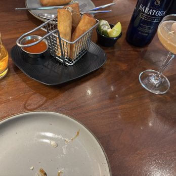 26 Thai Kitchen & Bar - Midtown - Drinks, crab cream cheese rolls things - Thai Near Me - Atlanta, Georgia