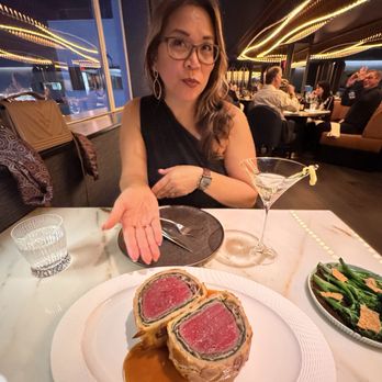Sky Room - The amazing tender Wagyu Beef Wellington! - American Near Me - Long Beach, California Sky Room - The amazing tender Wagyu Beef Wellington! - American Near Me - Long Beach, California