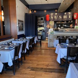 Blu Sushi - Inside the restaurant.