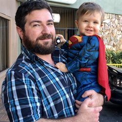Mobile Auto Repair & Service of Florida - Justin, Owner of M.A.R.S. with his son Drijver.