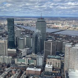 Helicopter Tour Boston - Boston from above.