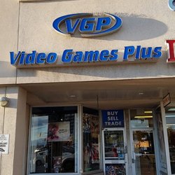 Video Games Plus - Store Front - With Sign (Day)