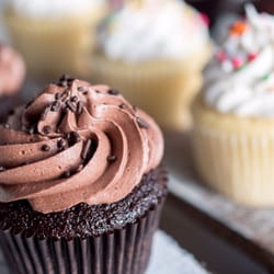 Cupcake'd Bakery - Chocolate cupcake with chocolate buttercream