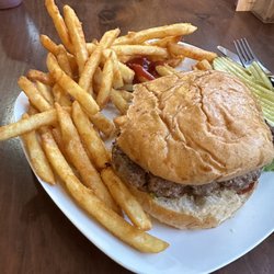 Cider Bros Roadhouse - Huge burger!