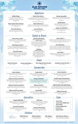 Menu photo 5 Marina Jack Sarasota, FL Menu photo 5 Marina Jack Sarasota, FL