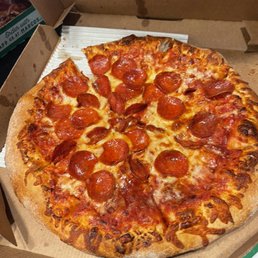 Deep Dish Pepperoni Pizza