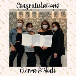 Nouveau Contour Hawaii Academy of Micropigmentation - These 2 outstanding women.. congratulations Cierra and Jodi. Making a difference in the world.