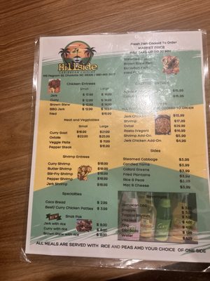 Menu photo 1 Hillside Caribbean Cuisine Charlotte, NC Menu photo 1 Hillside Caribbean Cuisine Charlotte, NC