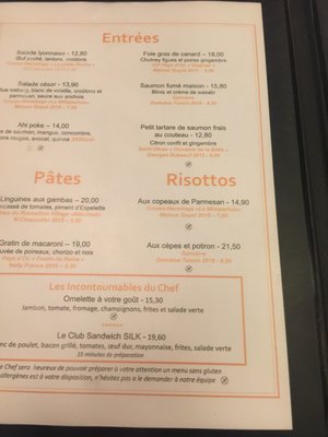 Menu photo 1 Le Silk Restaurant Lyon, 69