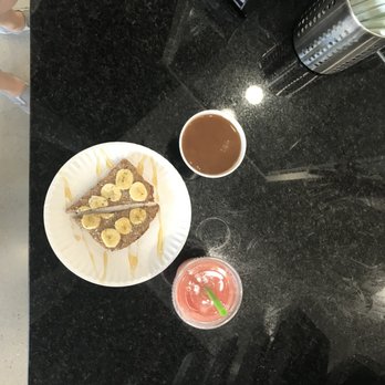 Clean Juice - The Almond Toast Hot Coffee The Slushie One - Juice Bars & Smoothies Near Me - The Woodlands, Texas Clean Juice - The Almond Toast Hot Coffee The Slushie One - Juice Bars & Smoothies Near Me - The Woodlands, Texas