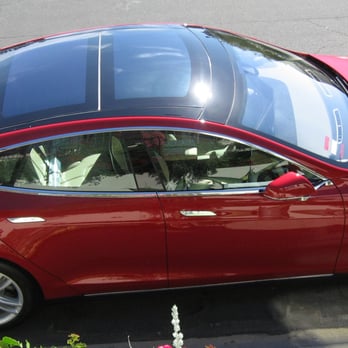 Ceramic Pro - Above side view. Shiny and depth of color is amazing, but it FEELS good too after Ceramic Pro 9H application. - Auto Detailing Near Me - San Diego, California