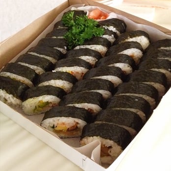 Sakae Sushi - Nori inari and California roll - Japanese Near Me - Gardena, California Sakae Sushi - Nori inari and California roll - Japanese Near Me - Gardena, California