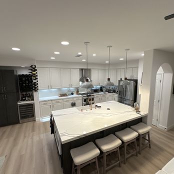 Red White & Blue Construction - Kitchen Island - General Contractors Near Me Red White & Blue Construction - Kitchen Island - General Contractors Near Me