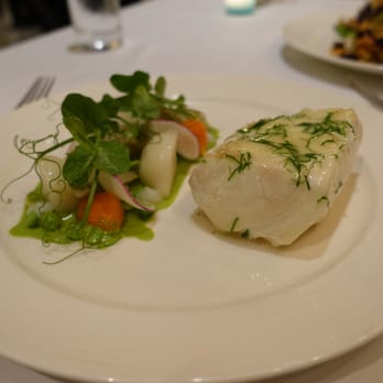 Nerai - halibut a la poliita - Greek Near Me - New York, New York Nerai - halibut a la poliita - Greek Near Me - New York, New York