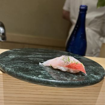 Sushi Ishikawa - Golden eye red snapper - Sushi Bars Near Me - New York, New York Sushi Ishikawa - Golden eye red snapper - Sushi Bars Near Me - New York, New York