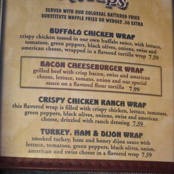 Headwaters Grill & Bar - Menu: Wraps - Bars Near Me - Ortonville, Minnesota Headwaters Grill & Bar - Menu: Wraps - Bars Near Me - Ortonville, Minnesota