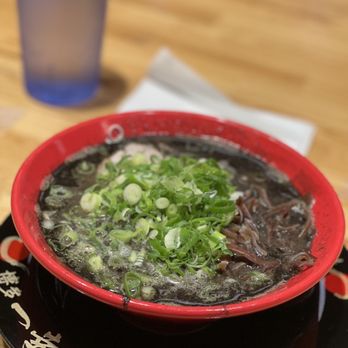 Hakata Ikkousha Ramen - a bowl of ramen and a glass of water - Ramen Near Me - Los Angeles, California Hakata Ikkousha Ramen - a bowl of ramen and a glass of water - Ramen Near Me - Los Angeles, California