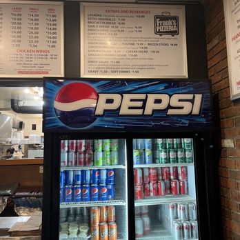Frank's Pizzeria - a pepsi display - Pizza Near Me - Niagara Falls, Ontario Frank's Pizzeria - a pepsi display - Pizza Near Me - Niagara Falls, Ontario