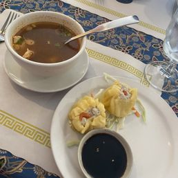 Lemongrass Soup and Tulip Dumplings Lemongrass Soup and Tulip Dumplings