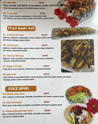 Menu photo 3 Five Star Sushi Warr Acres, OK