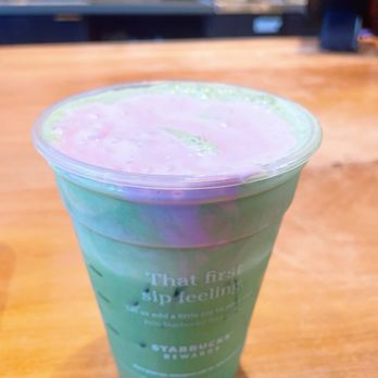 Starbucks - Iced Lavender Matcha Latte /too sweet! - Coffee & Tea Near Me - San Francisco, California Starbucks - Iced Lavender Matcha Latte /too sweet! - Coffee & Tea Near Me - San Francisco, California