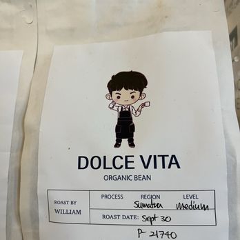 Dolce Vita - Beans and their adorable logo! - Gelato Near Me - Oxnard, California Dolce Vita - Beans and their adorable logo! - Gelato Near Me - Oxnard, California