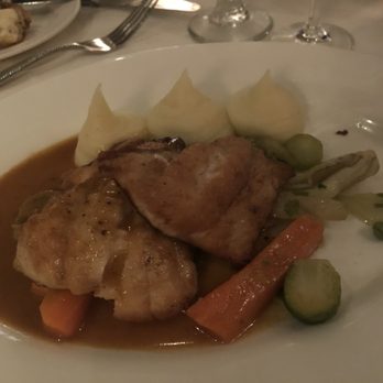 Cafe Panache - Pan seared Grouper special in a brown butter sauce, with mashed potatoes and veggies. - Salad Near Me - Ramsey, New Jersey Cafe Panache - Pan seared Grouper special in a brown butter sauce, with mashed potatoes and veggies. - Salad Near Me - Ramsey, New Jersey