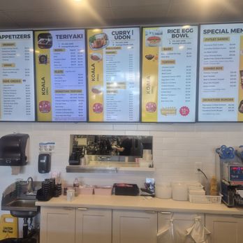 Koala Grill - Menu - Burgers Near Me - Tustin, California